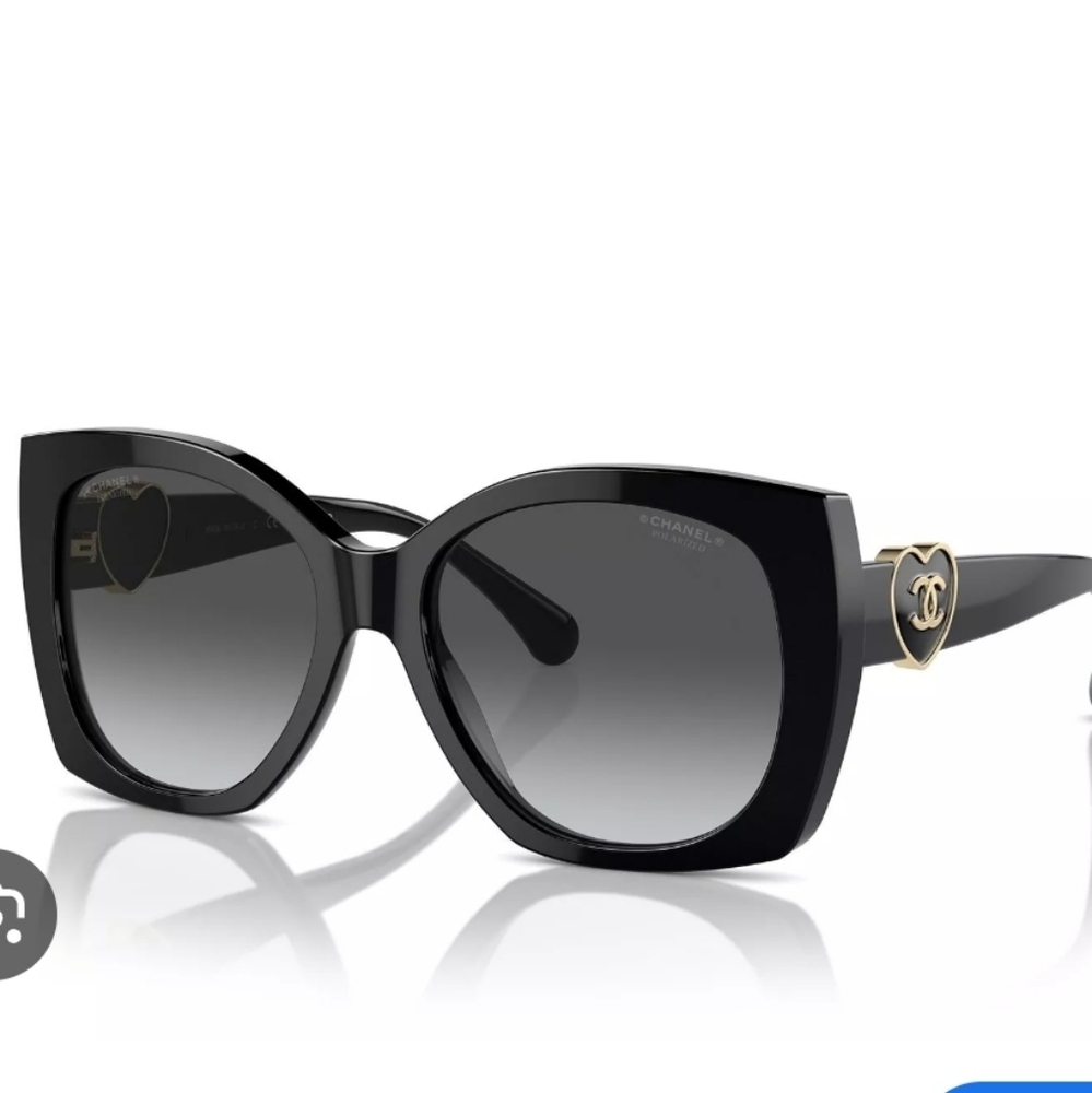Chanel Black Sunglasses CH5519-A c622/S8 - Picture 15 of 15